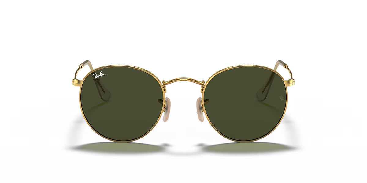 Ray Ban RB3447 001 Round Metal
